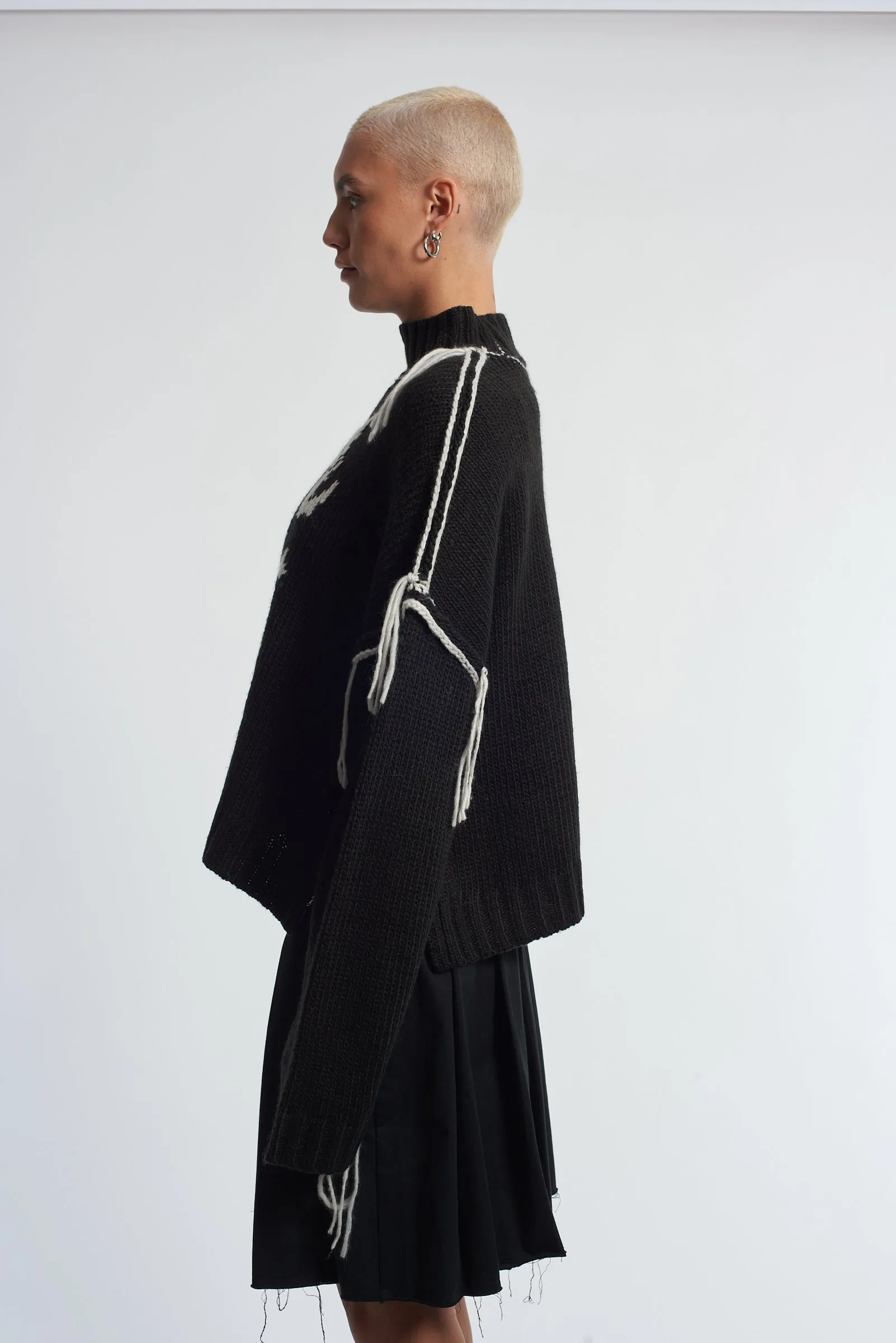 The Ragged Priest Born Ragged High Neck Jumper