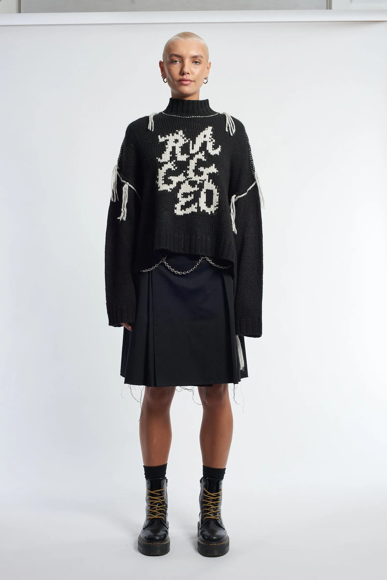 The Ragged Priest Born Ragged High Neck Jumper