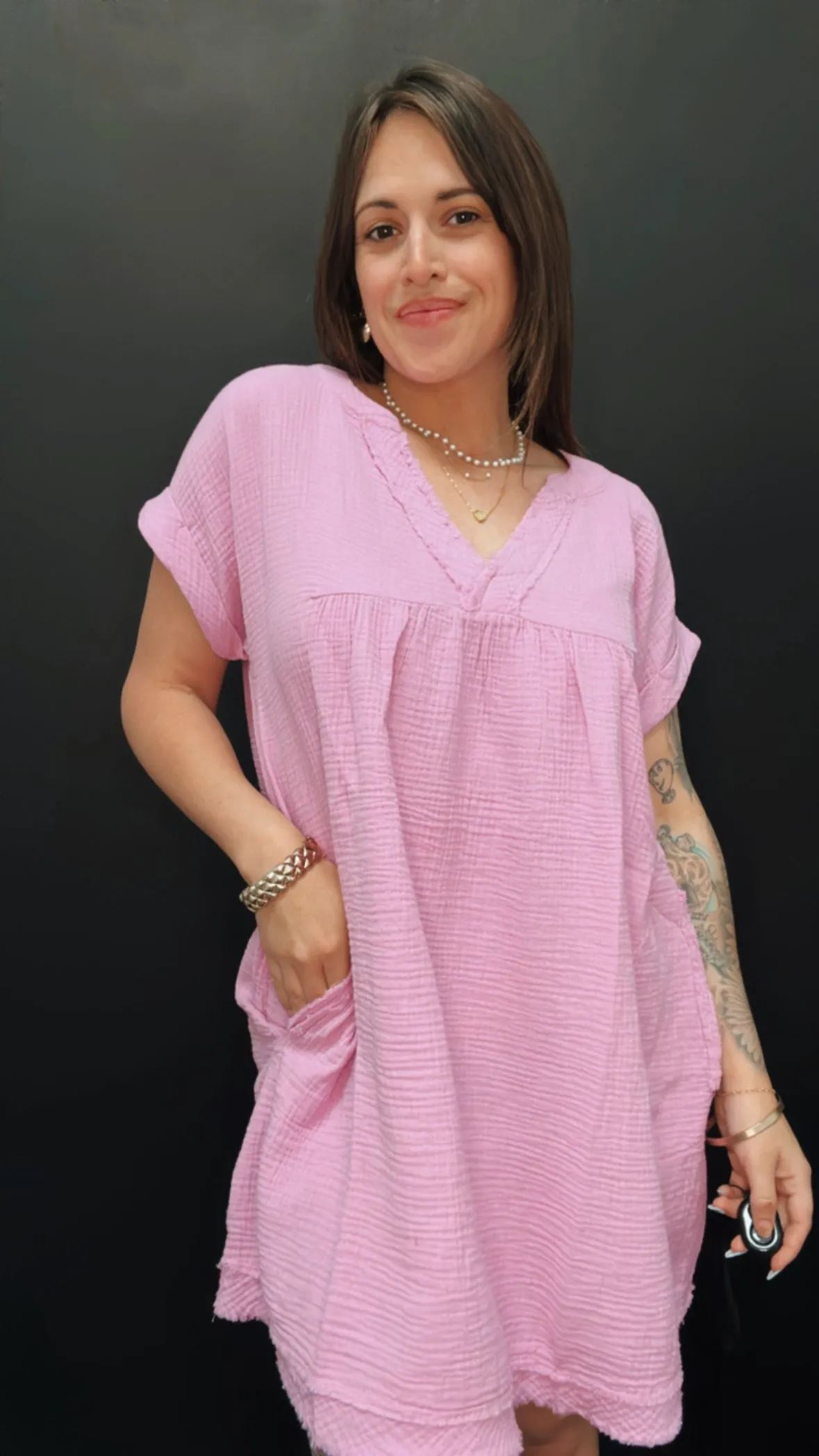 The Ricki V Neck Dress