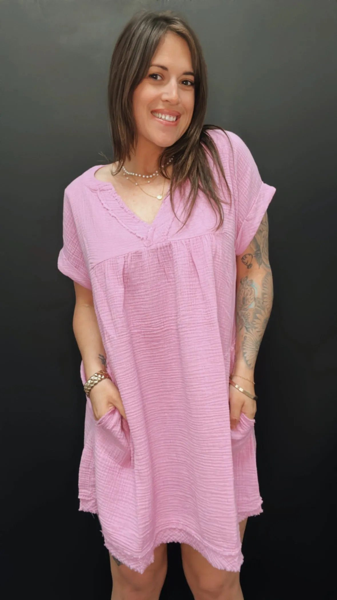 The Ricki V Neck Dress