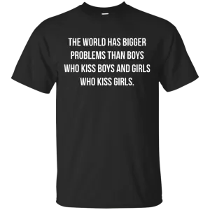 The world has bigger problems than boys t-shirt, tank top, hoodie