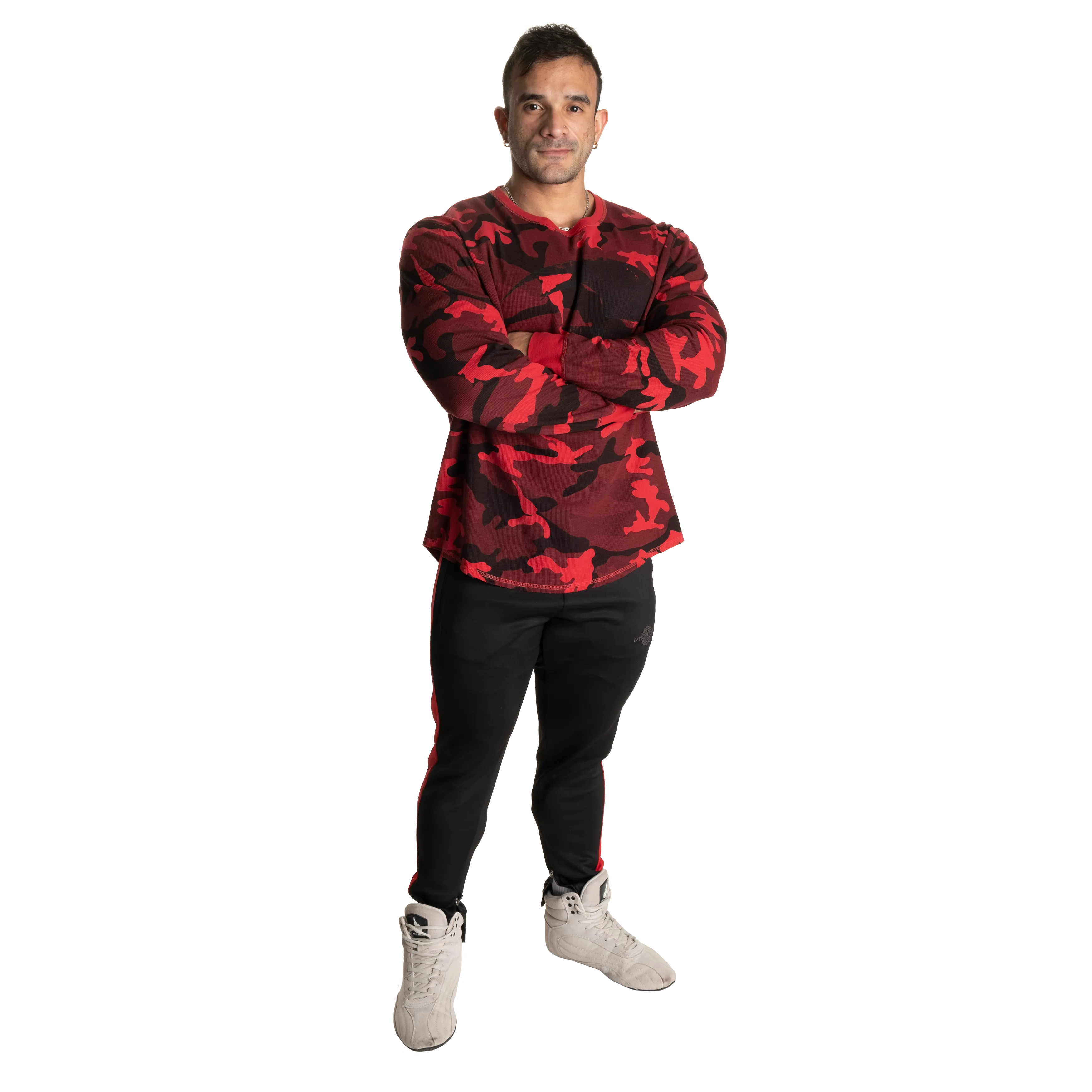 Thermal Logo sweater, Red Camo