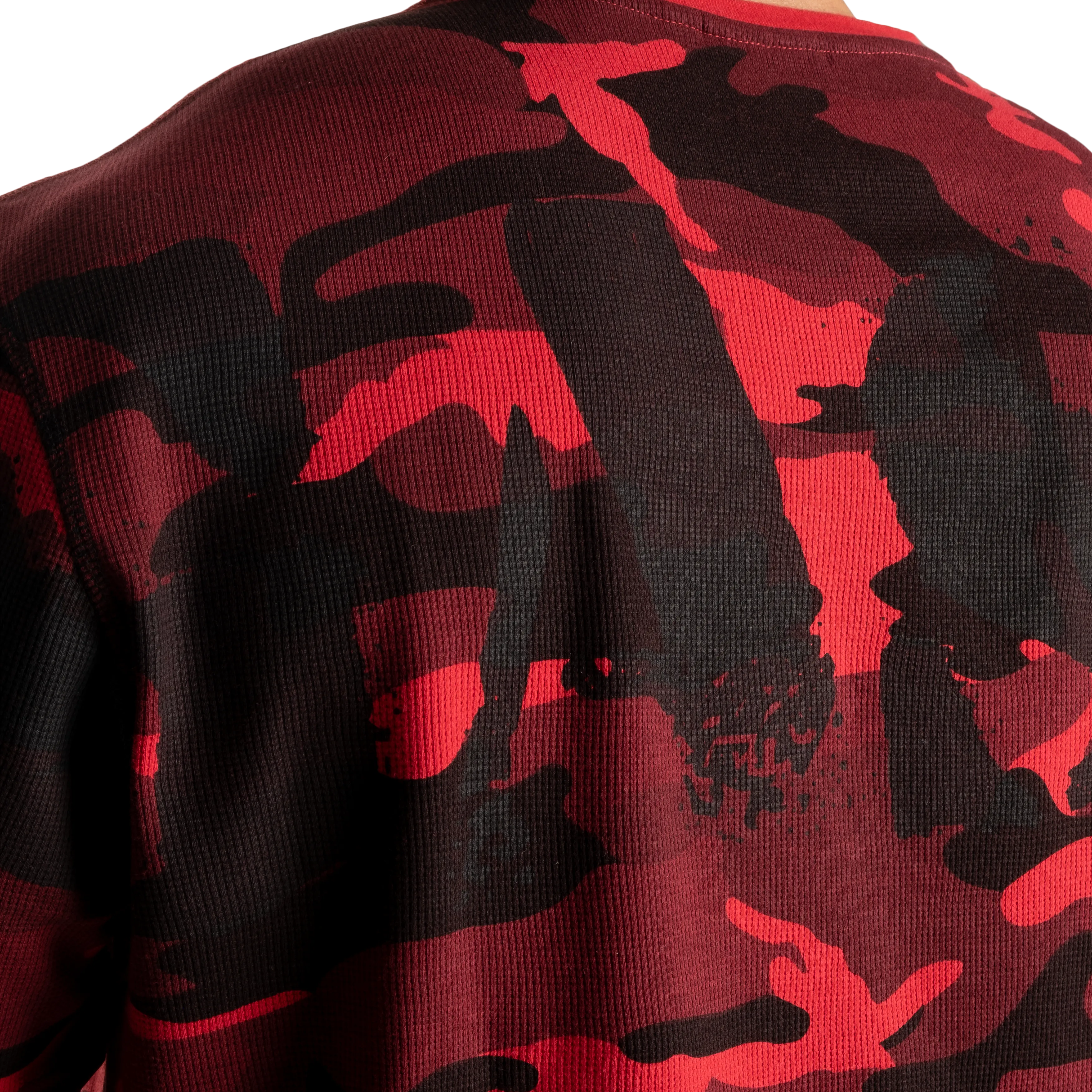 Thermal Logo sweater, Red Camo