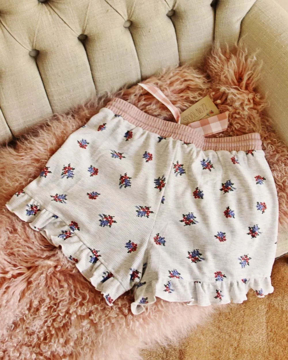 Thermal Ruffle Shorts