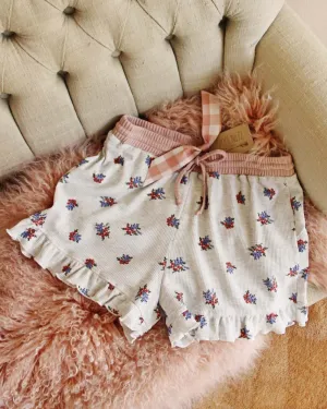 Thermal Ruffle Shorts