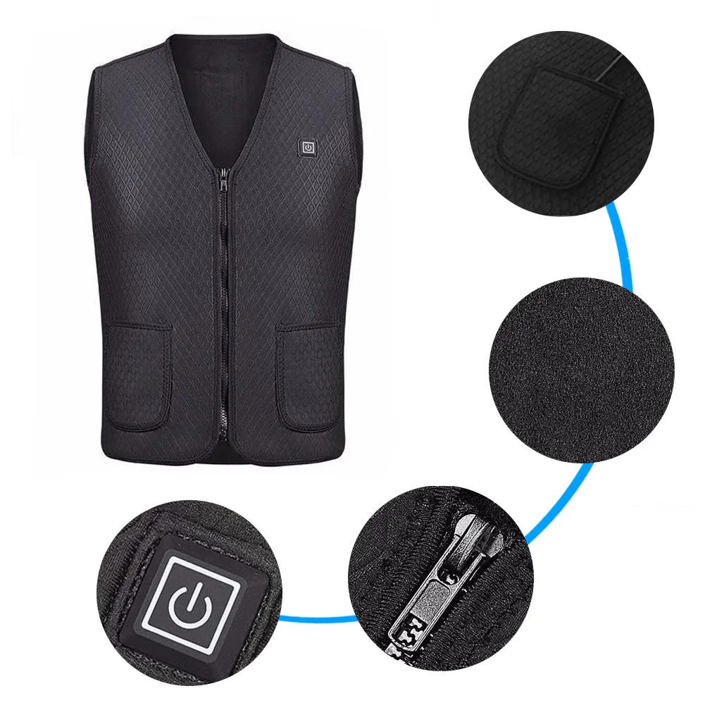 Thermal USB Biker Vest