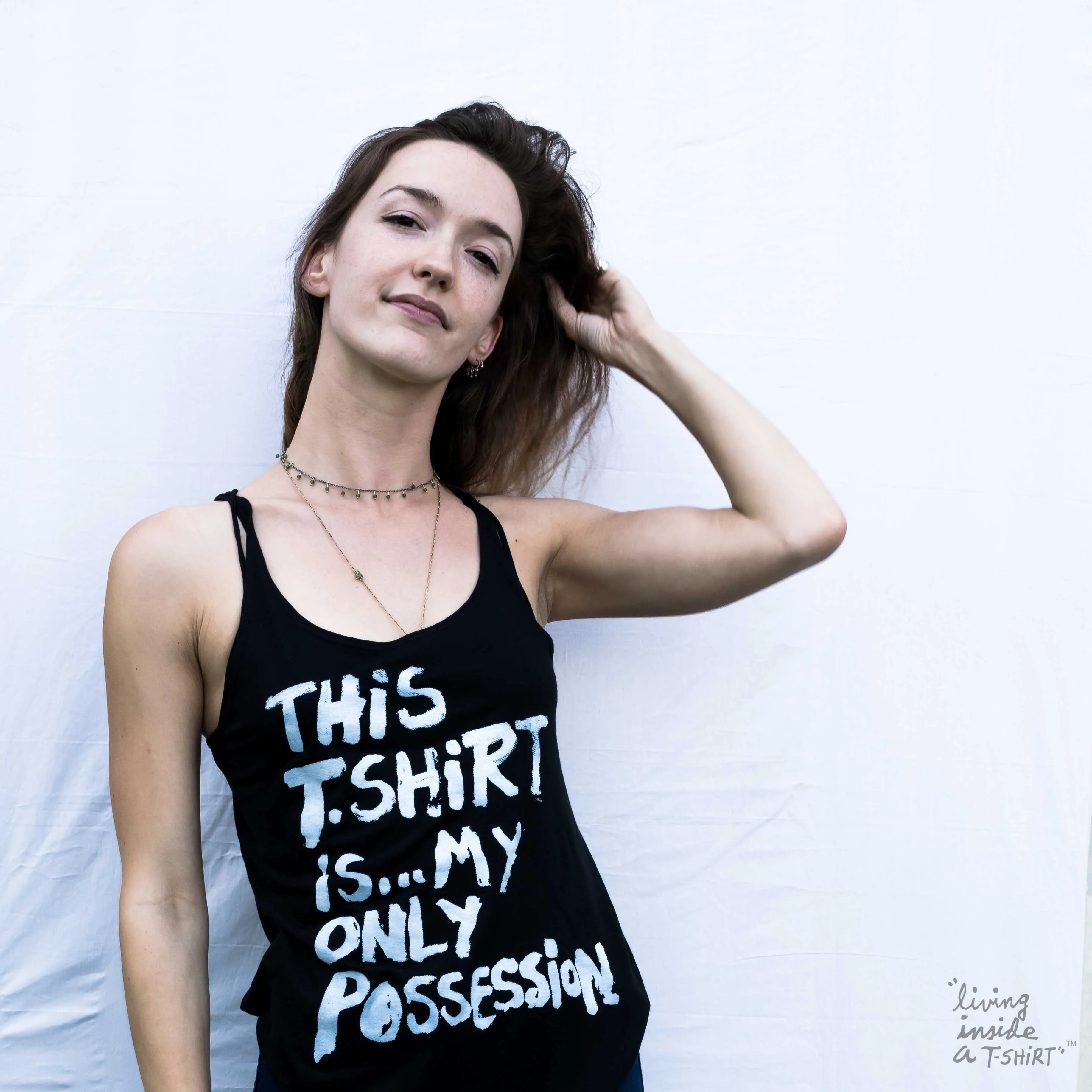 This T-shirt is My Only Possession- Tank Top