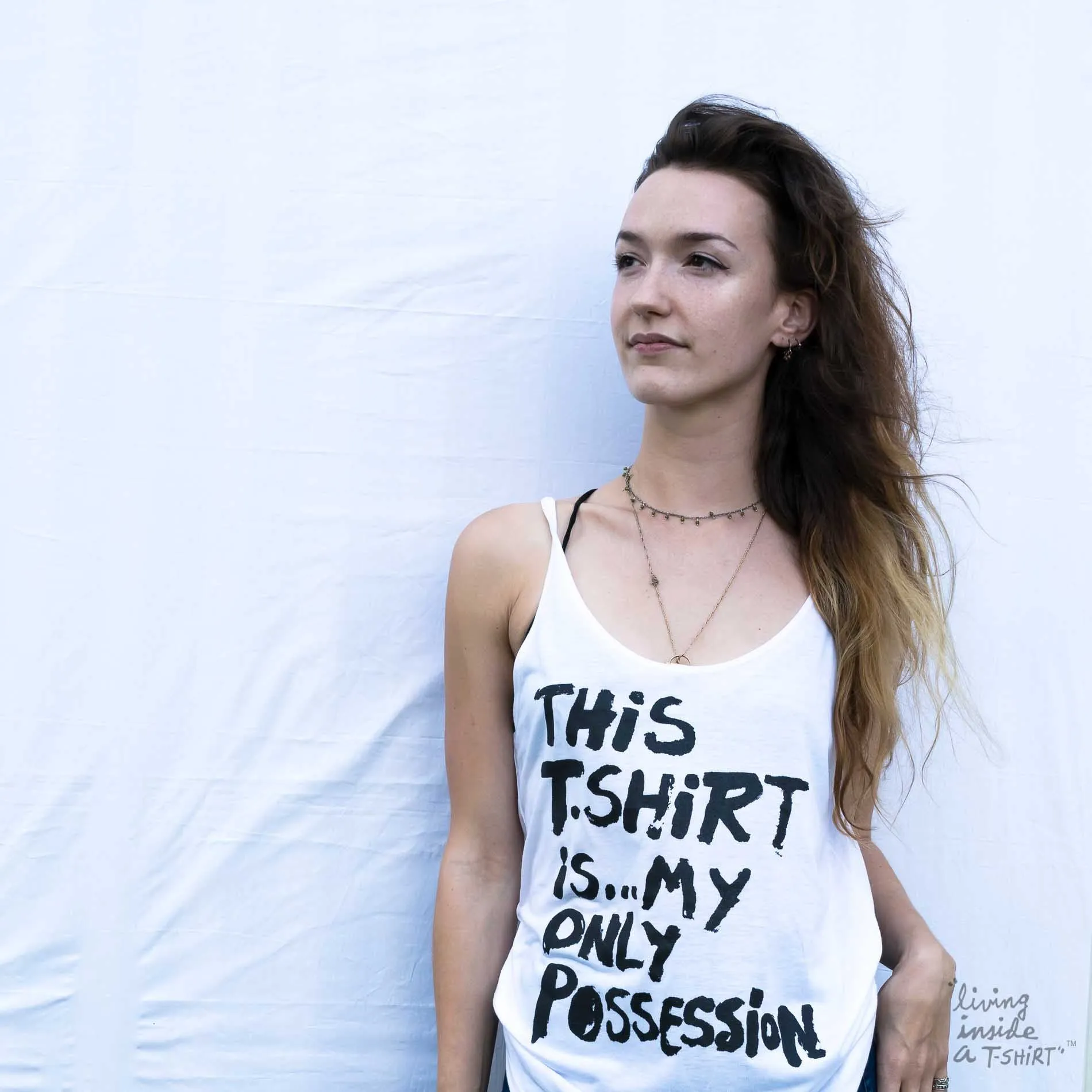 This T-shirt is My Only Possession- Tank Top