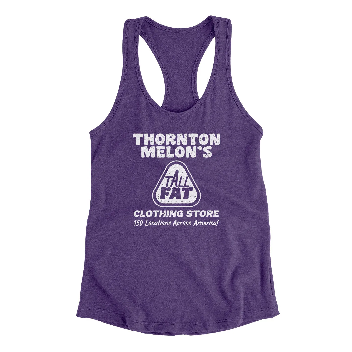 Thornton Melon's Tall And Fat Women's Racerback Tank