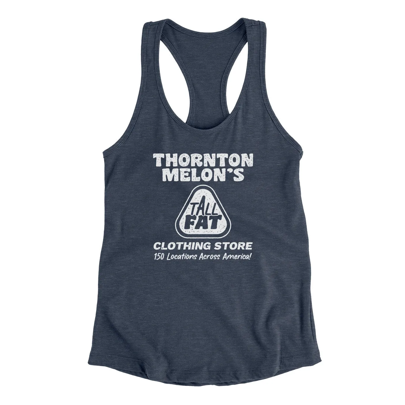 Thornton Melon's Tall And Fat Women's Racerback Tank