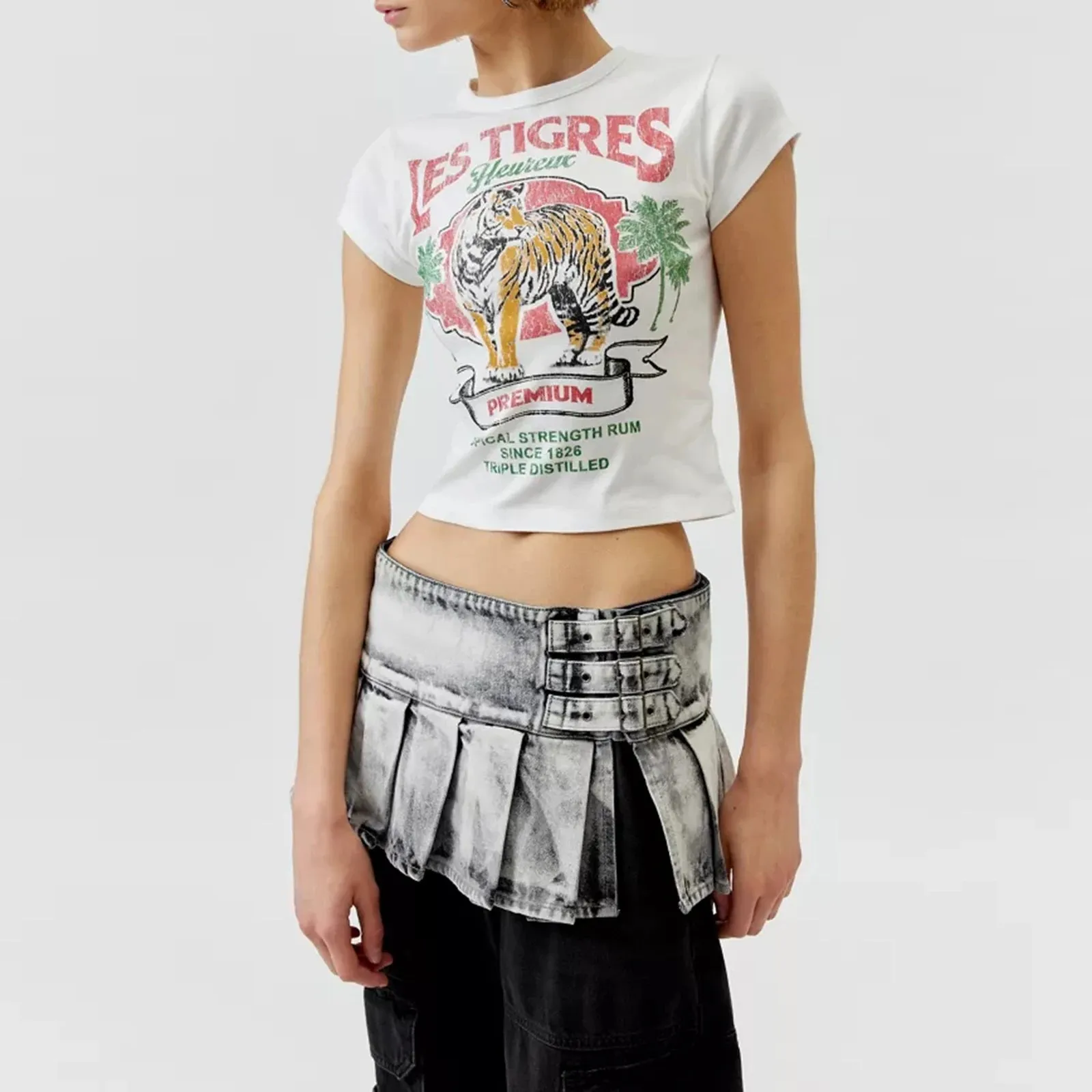 Tigres Printed Graphic Baby Tee