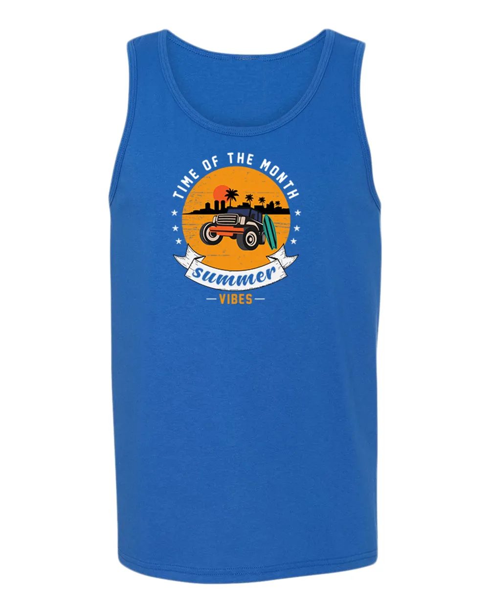 Time of the month, summer vibes tank top, summer tank top, beach party tank top