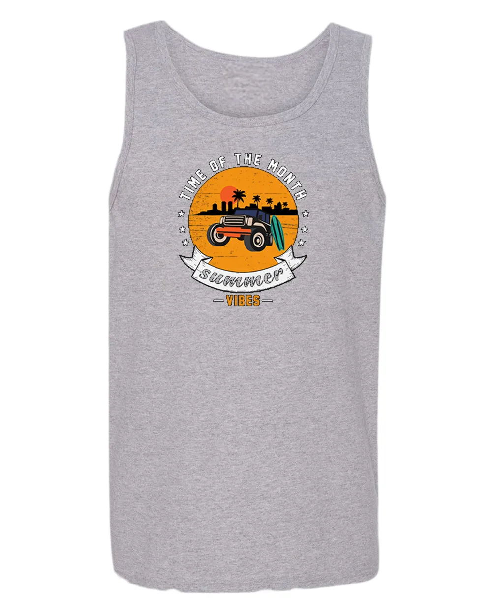 Time of the month, summer vibes tank top, summer tank top, beach party tank top