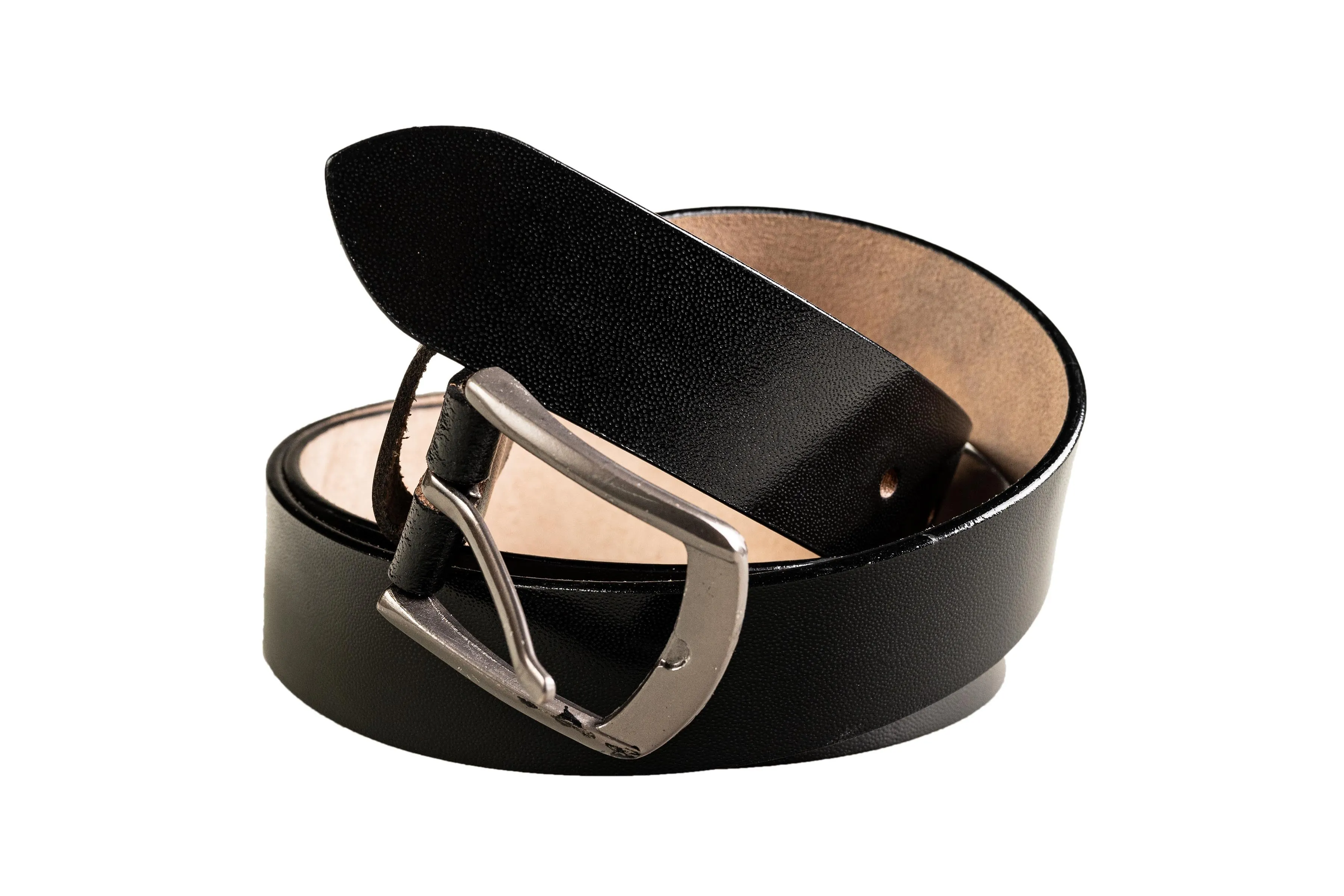 Titas Gents Black Genuine Leather Belt