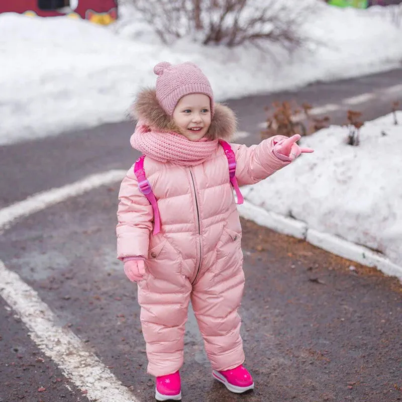 Toddler's Cozy Snow Adventure Suit