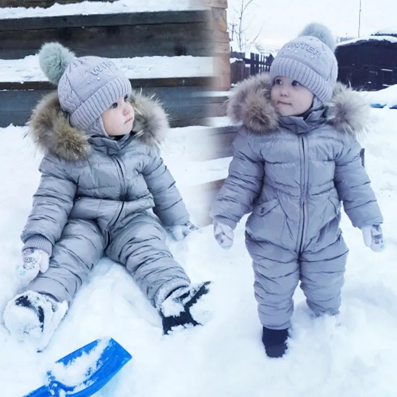 Toddler's Cozy Snow Adventure Suit