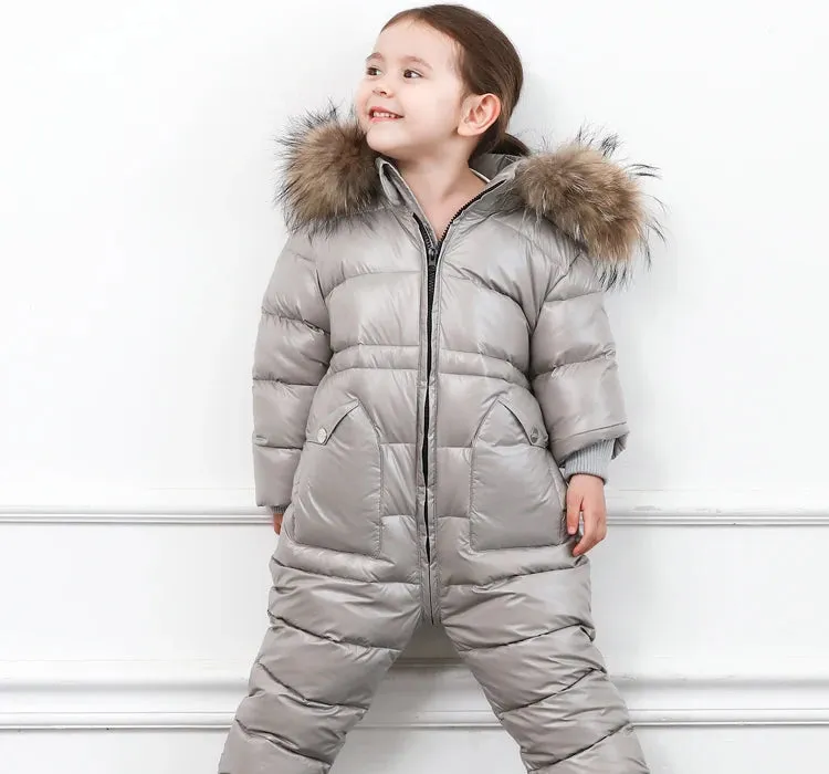 Toddler's Cozy Snow Adventure Suit