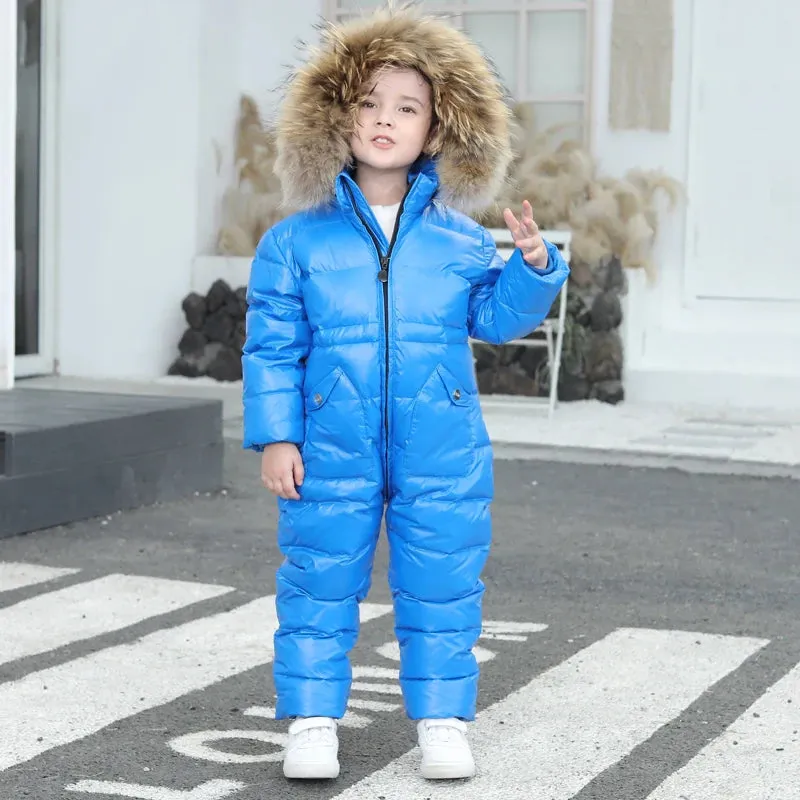 Toddler's Cozy Snow Adventure Suit