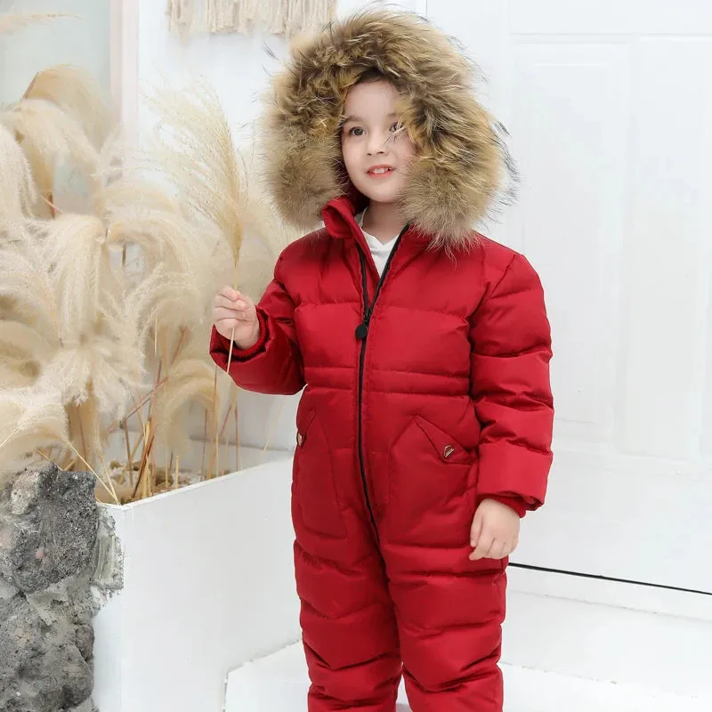 Toddler's Cozy Snow Adventure Suit
