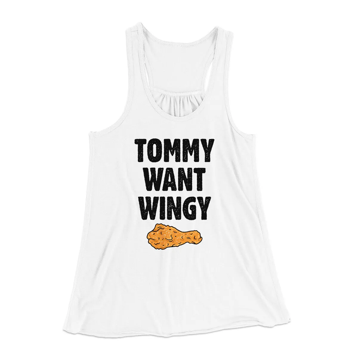 Tommy Want Wingy Women's Flowey Racerback Tank Top