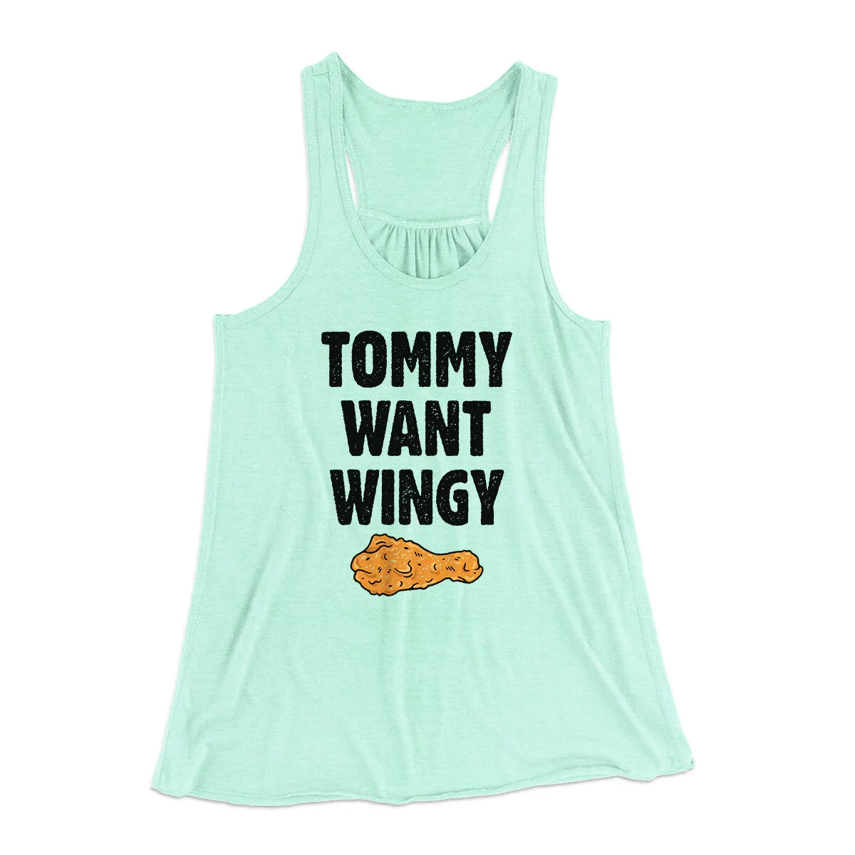 Tommy Want Wingy Women's Flowey Racerback Tank Top