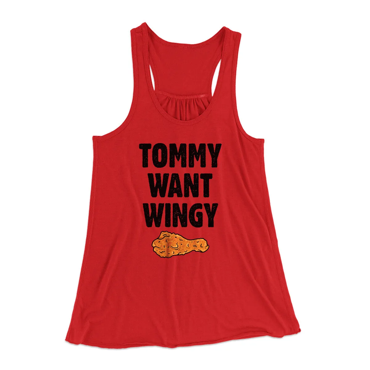 Tommy Want Wingy Women's Flowey Racerback Tank Top