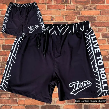 Toro "Side Control" White Belt Super Shorts