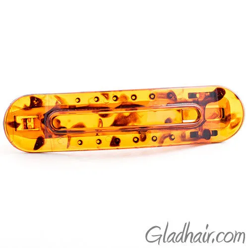 Tortoise Plastic Beak Salon Clip with Lock