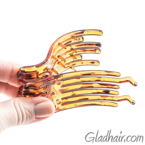 Tortoise Salon Duck Style Plastic Hair Claw
