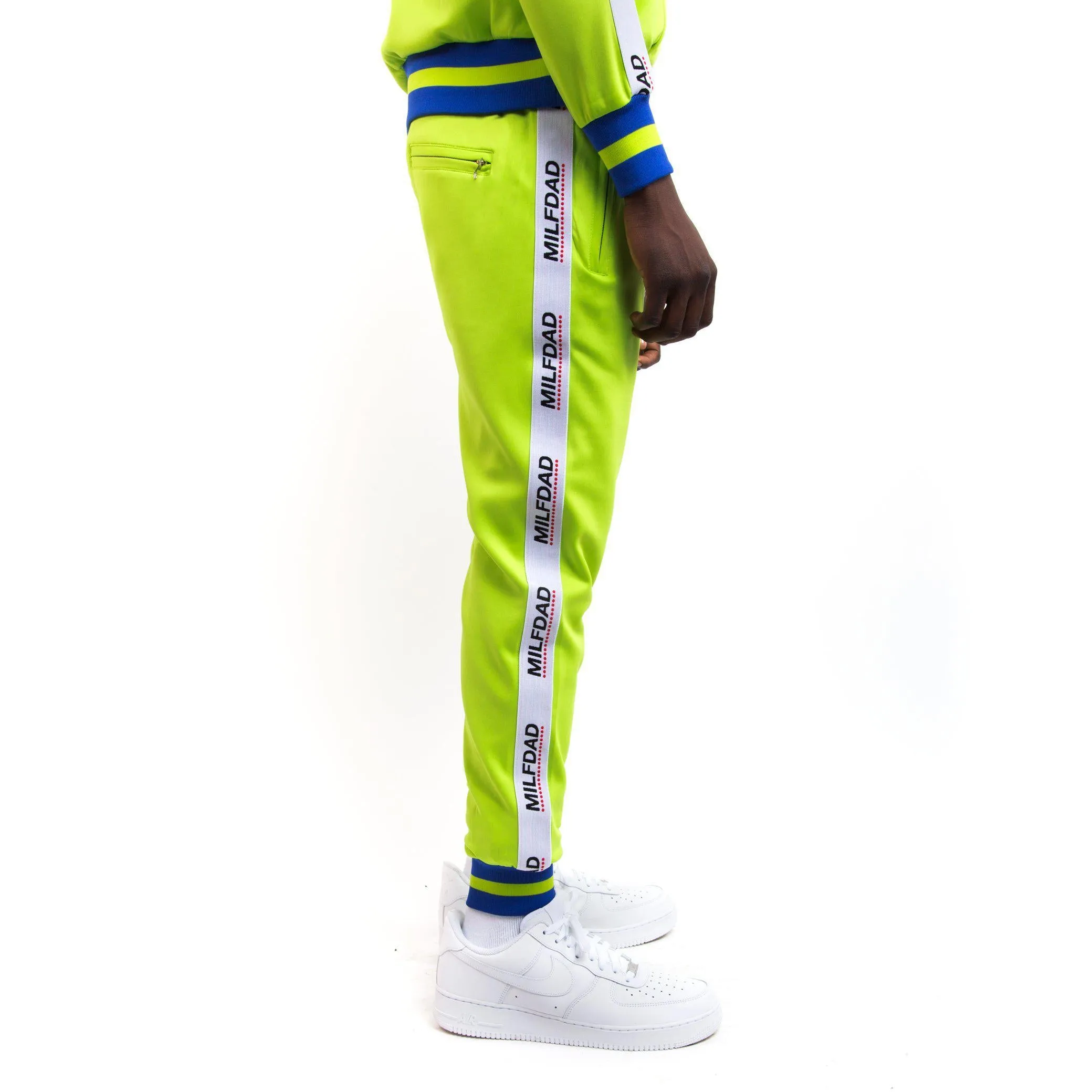 Track Pant - Lime Green
