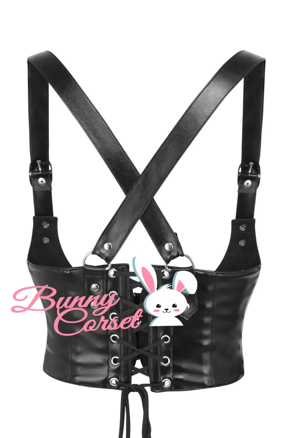 Trakiala Faux Leather Corset Belt