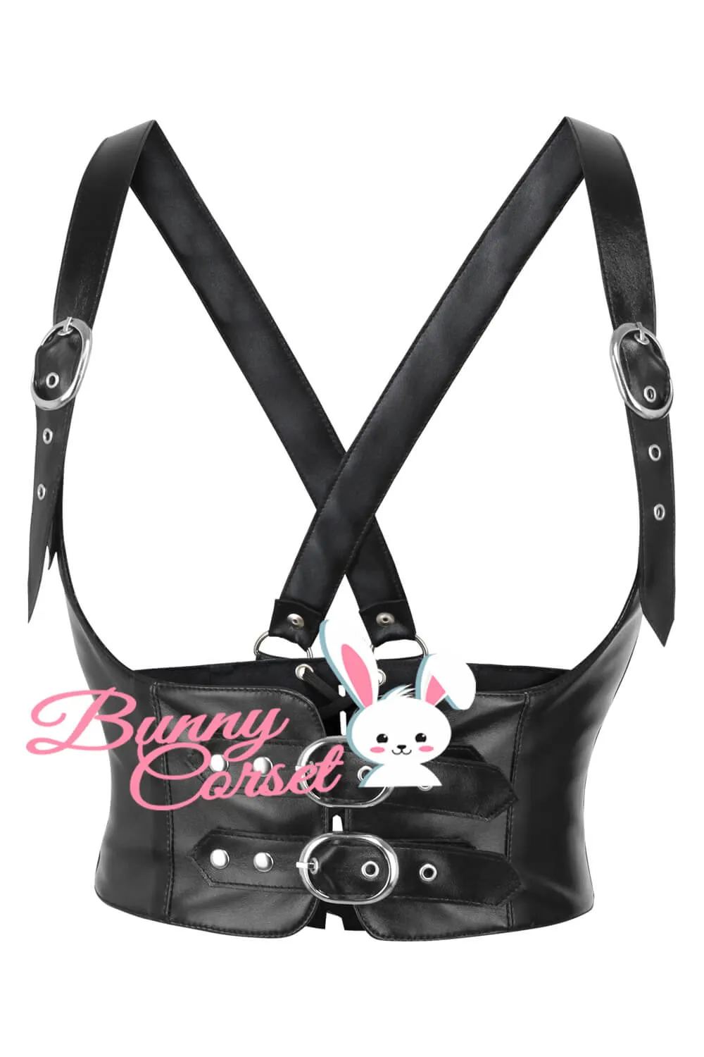 Trakiala Faux Leather Corset Belt