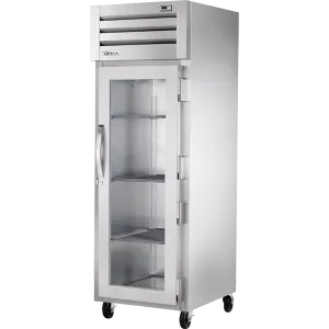 True STA1H-1G Reach-In Glass Swing Door Heated Cabinet