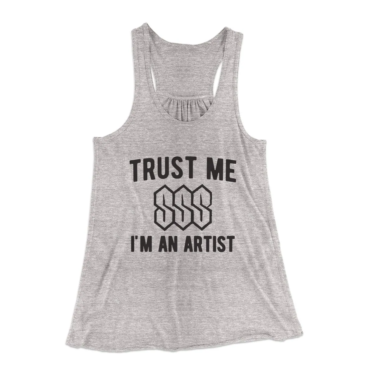 Trust Me I'm an Artist Women's Flowey Tank Top