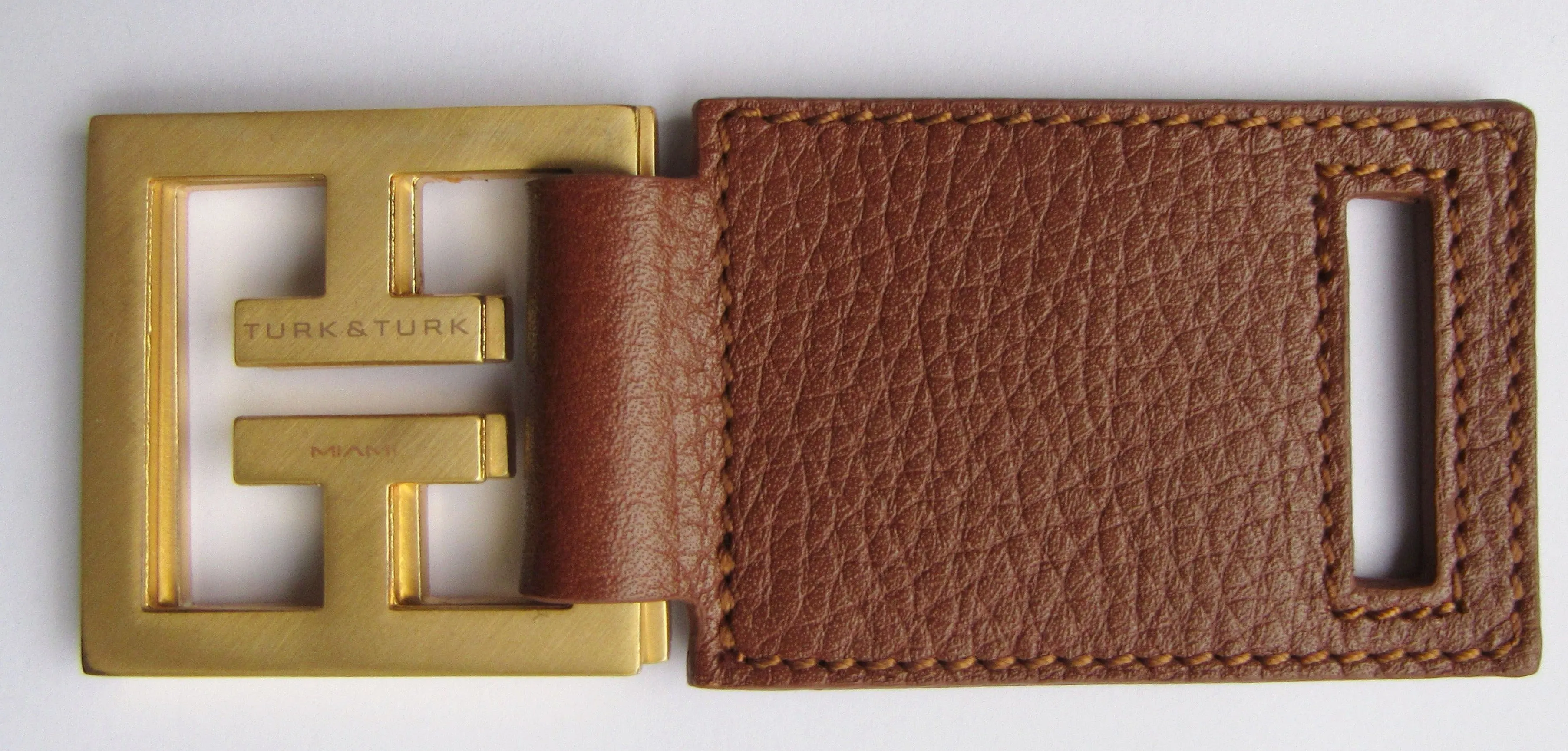 TT TWILLY LEATHER BUCKLE