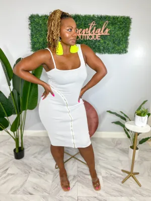 Un Zip Me Fitted Dress