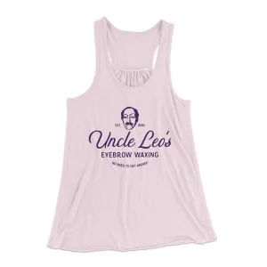 Uncle Leo's Eyebrow Waxing Women's Flowey Tank Top