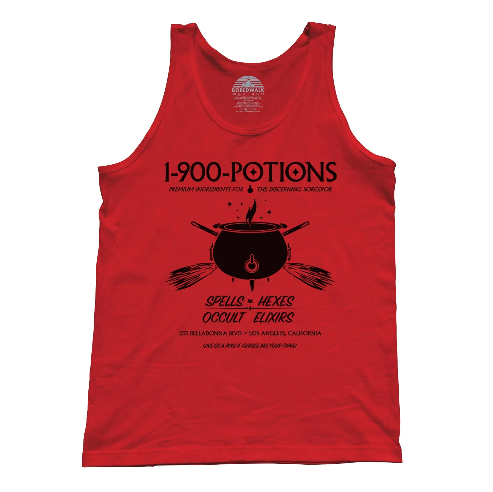 Unisex 1 900 Potions Witch Tank Top