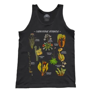 Unisex Carnivorae Botanica Carnivorous Plants Botanical Chart Tank Top
