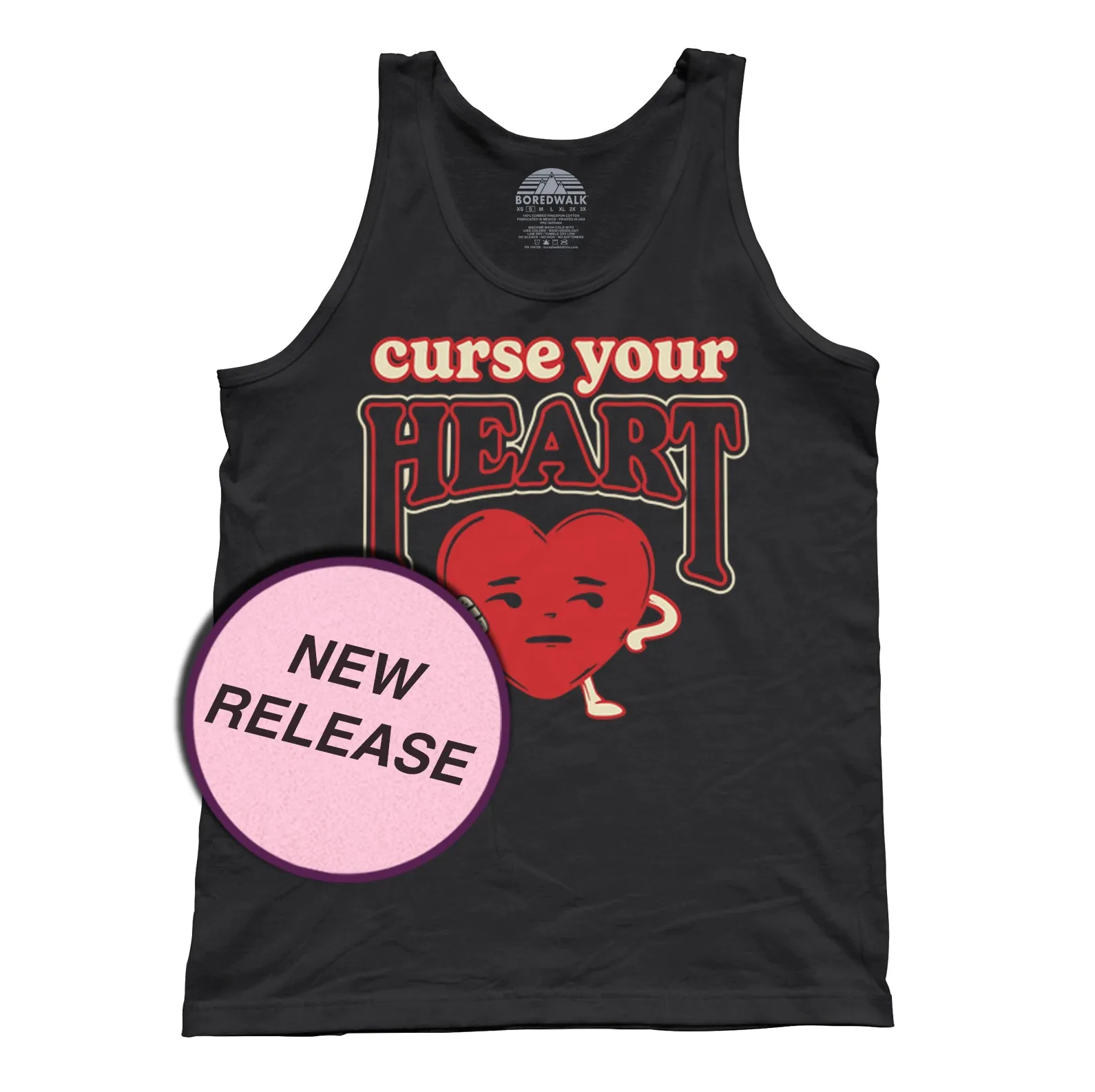 Unisex Curse Your Heart Tank Top