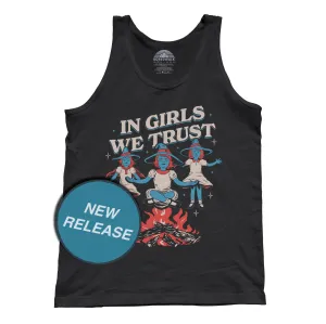 Unisex In Girls We Trust Witches Tank Top