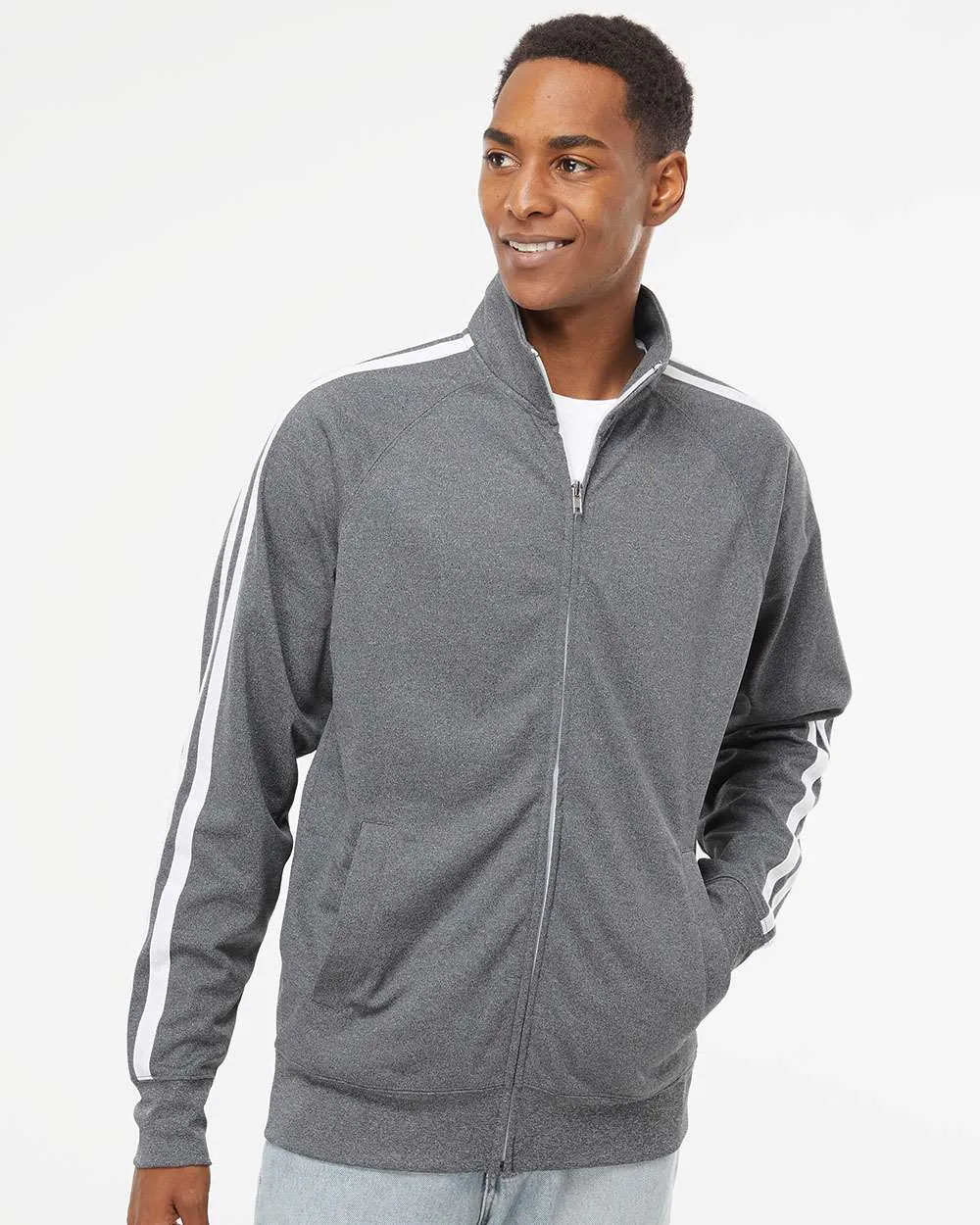 Unisex Lightweight Poly-Tech Track Jacket