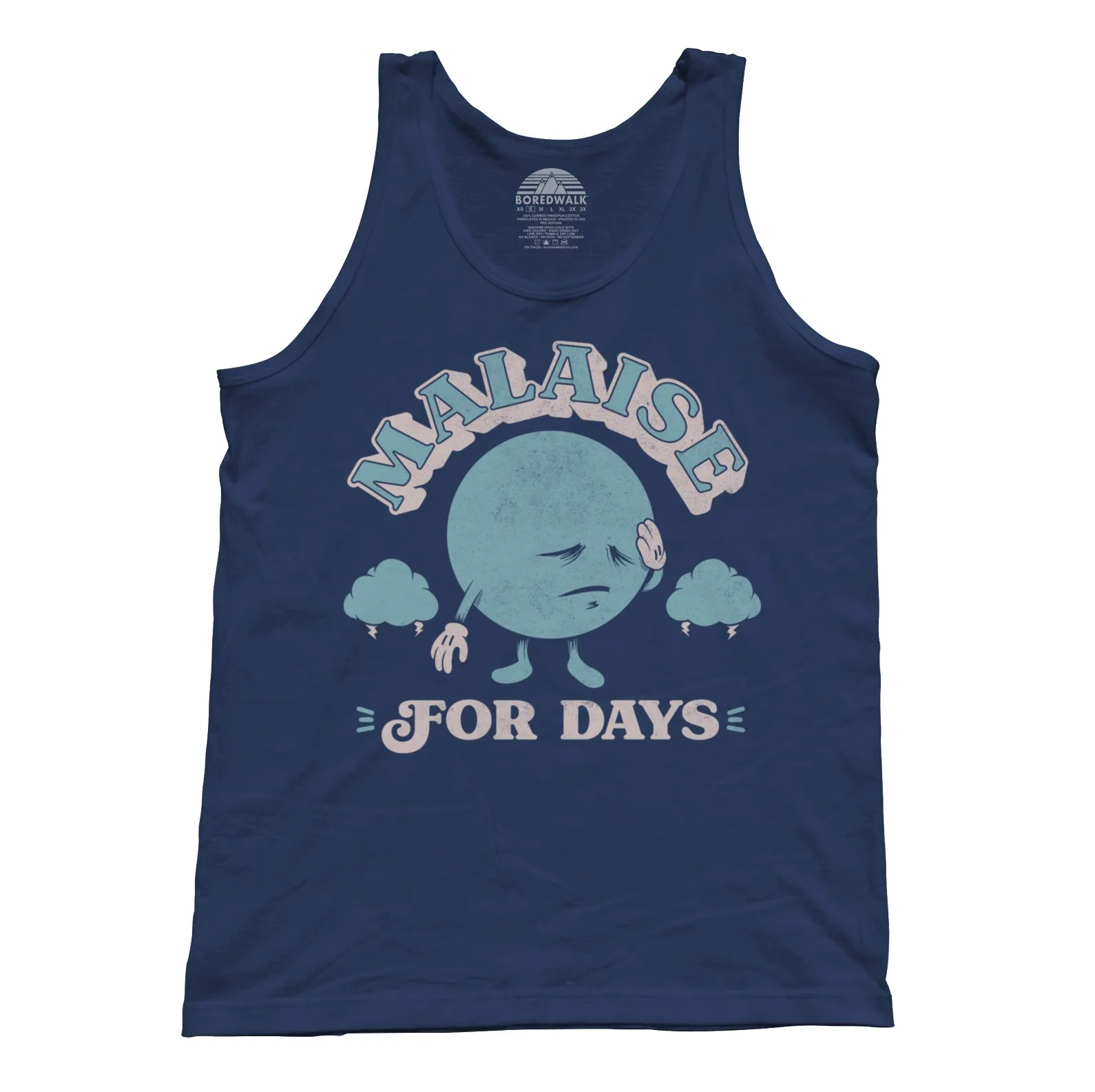 Unisex Malaise For Days Tank Top
