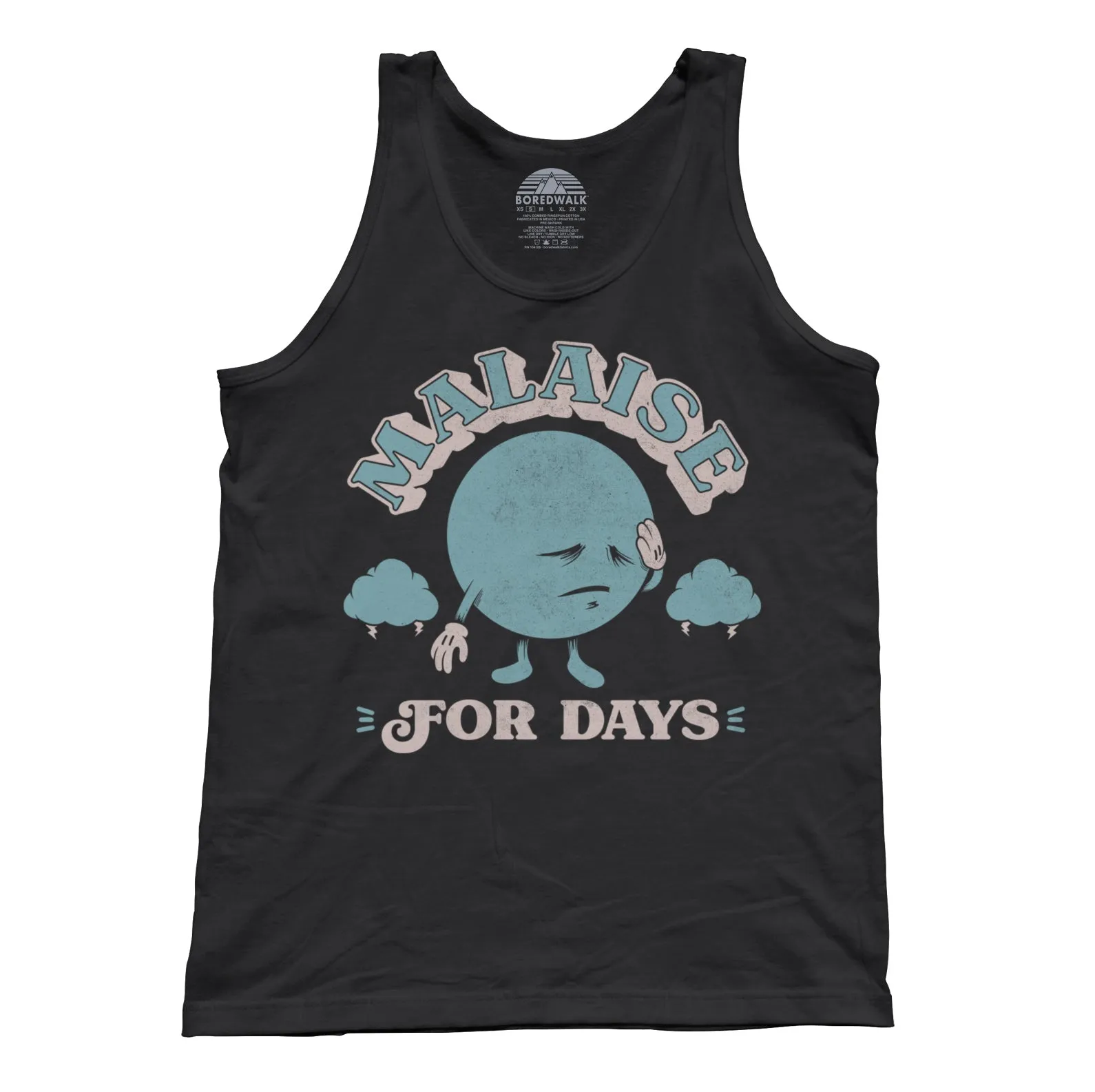 Unisex Malaise For Days Tank Top
