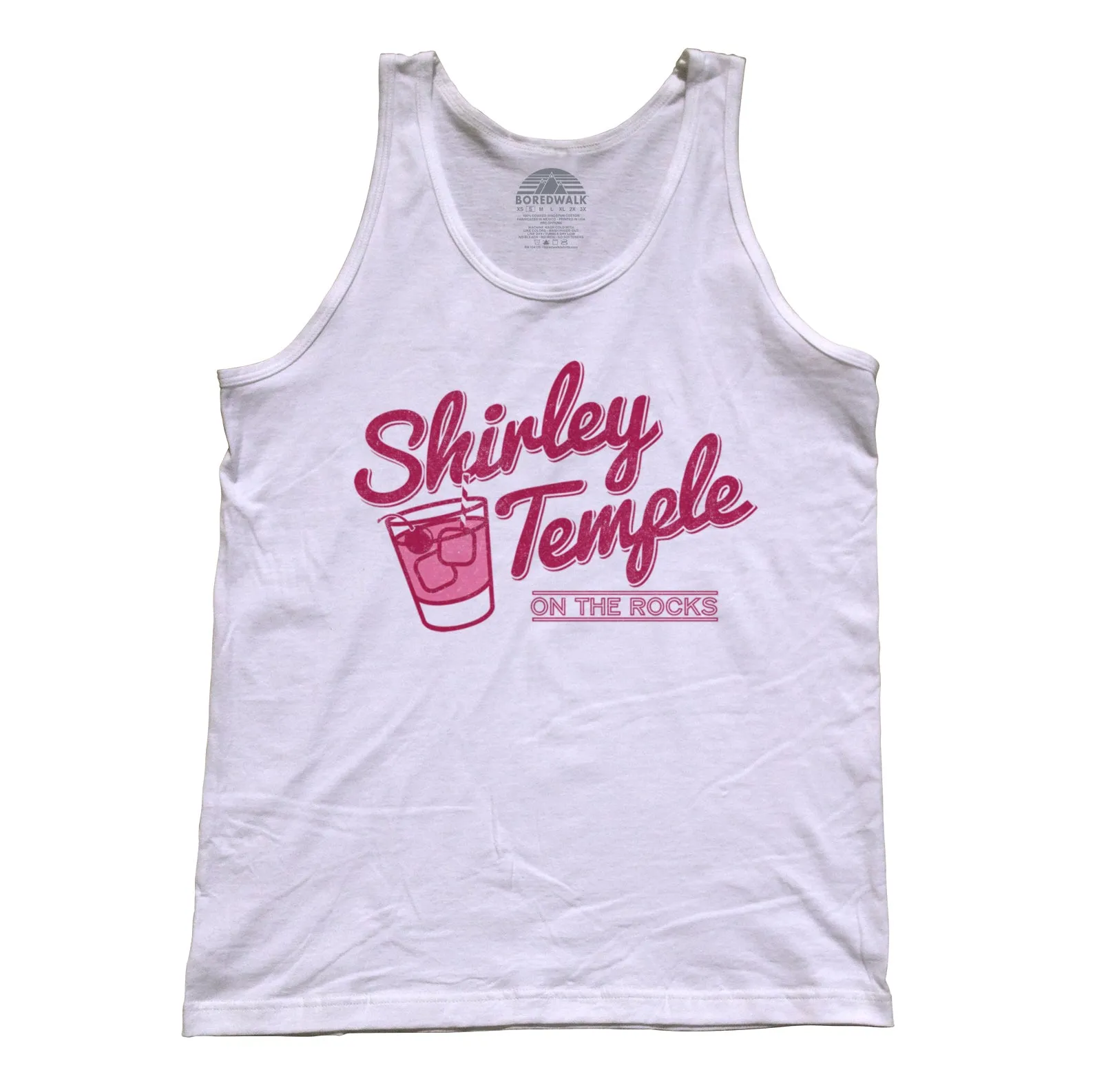 Unisex Shirley Temple On The Rocks Tank Top