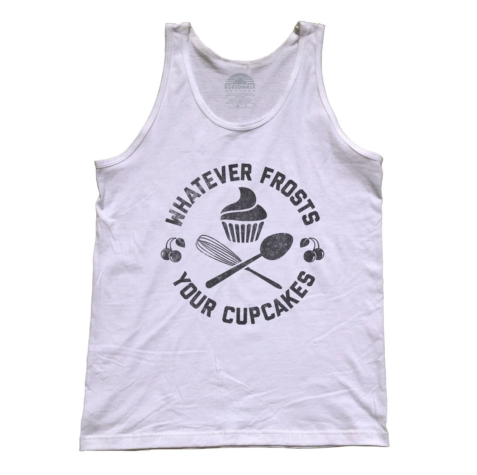 Unisex Whatever Frosts Your Cupcakes Tank Top