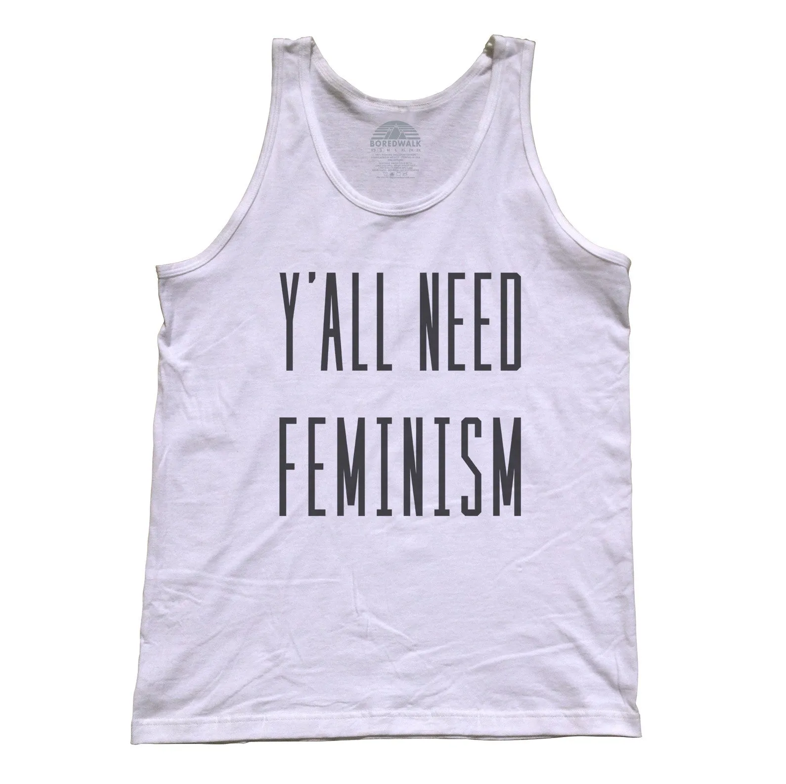 Unisex Y'All Need Feminism Tank Top - Funny Feminist Shirt