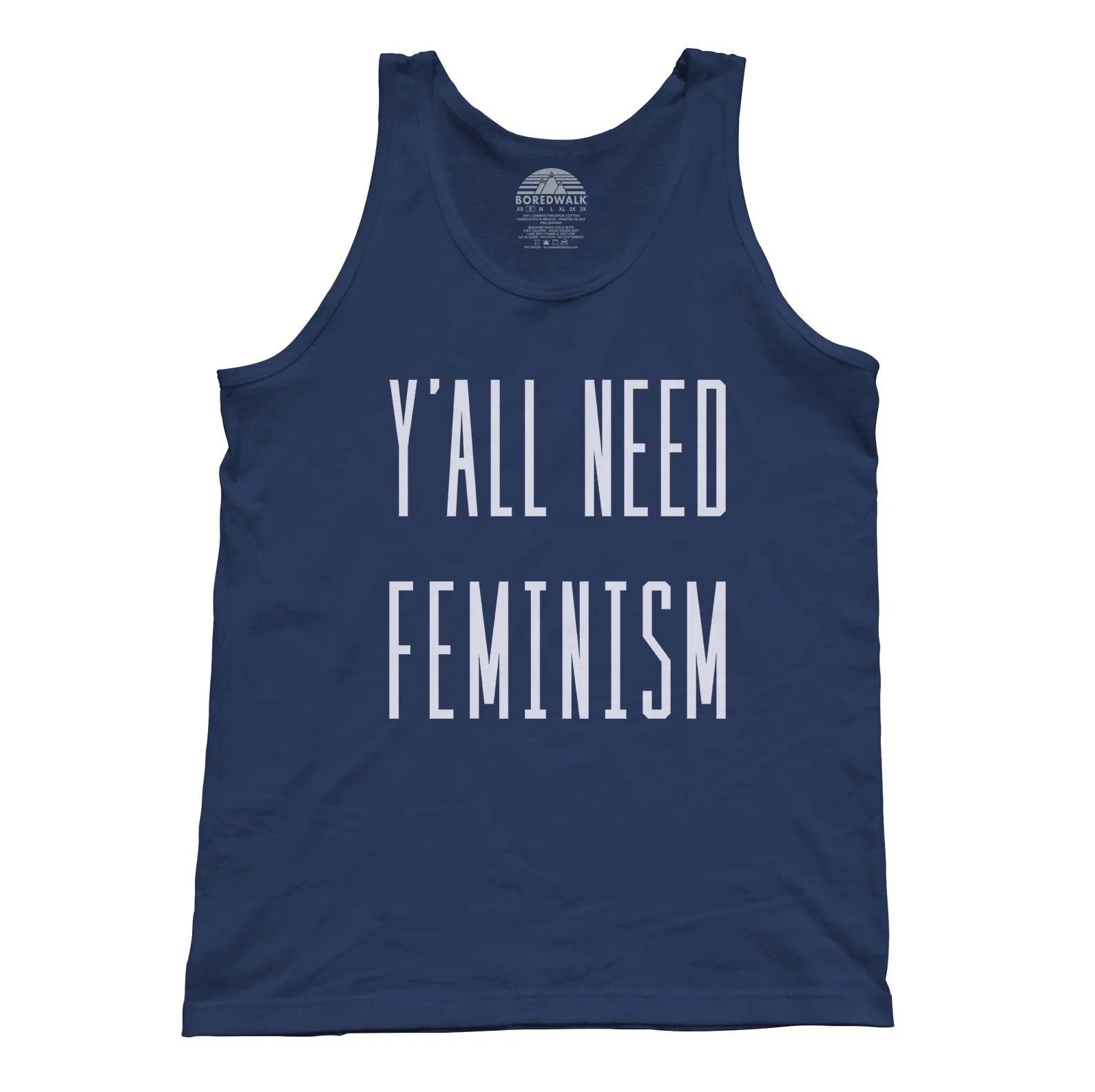 Unisex Y'All Need Feminism Tank Top - Funny Feminist Shirt