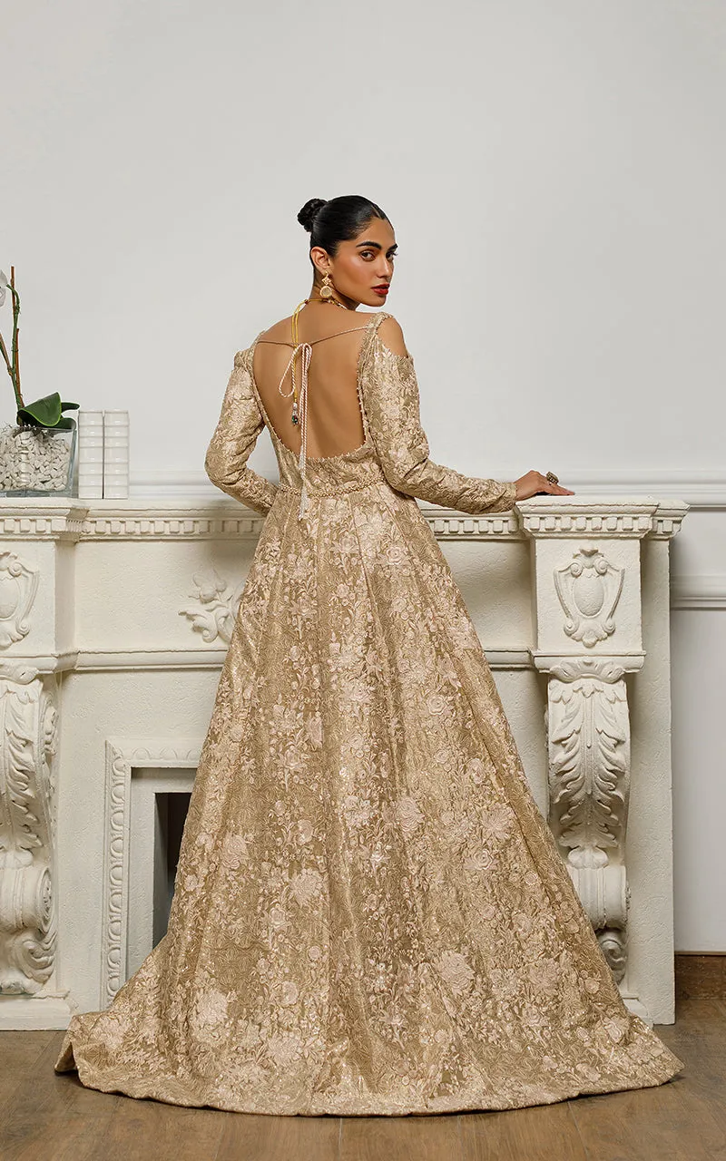 Unstitched Embroidered Dress