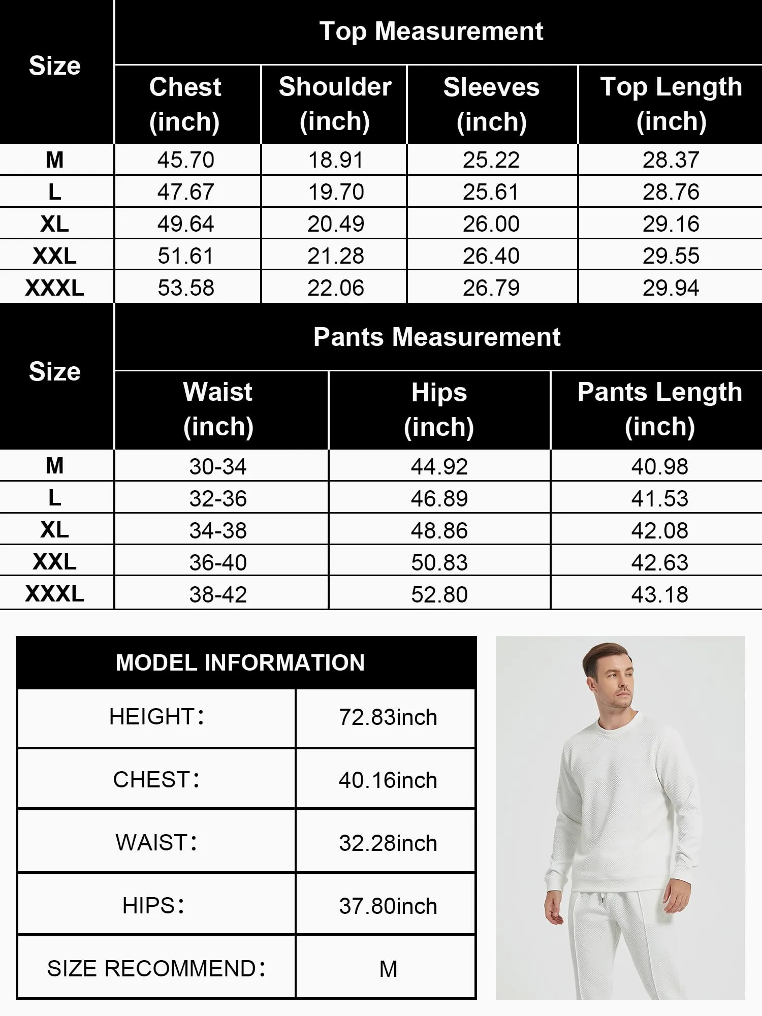 UOUA Men's 2 Piece Sweat Suits Set Long Sleeve Sweatshirt Jogging Sweatpants Tracksuits Outfits